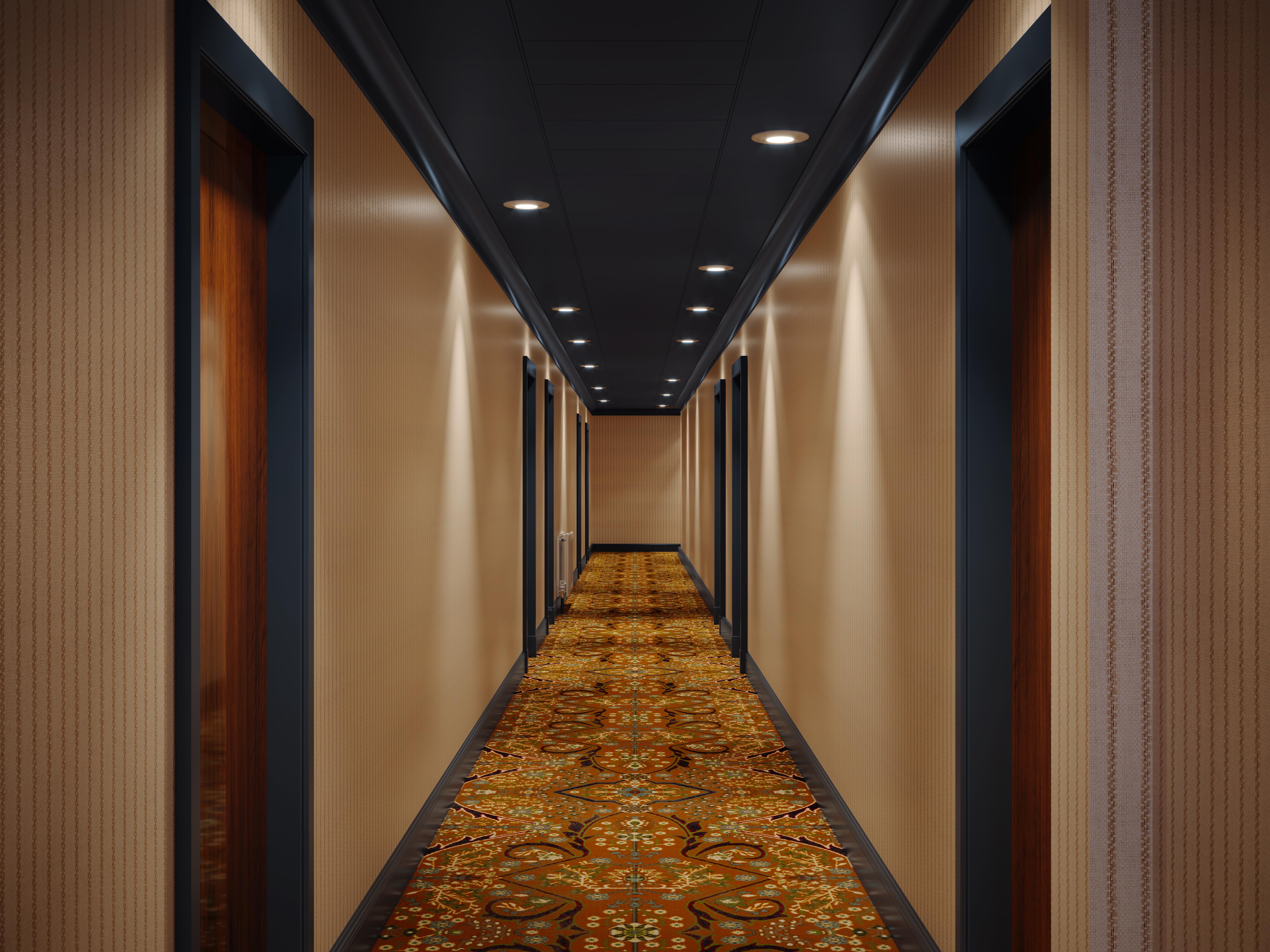 Hotel Marine Troon Zewnętrze zdjęcie A 3D rendering of a hotel corridor